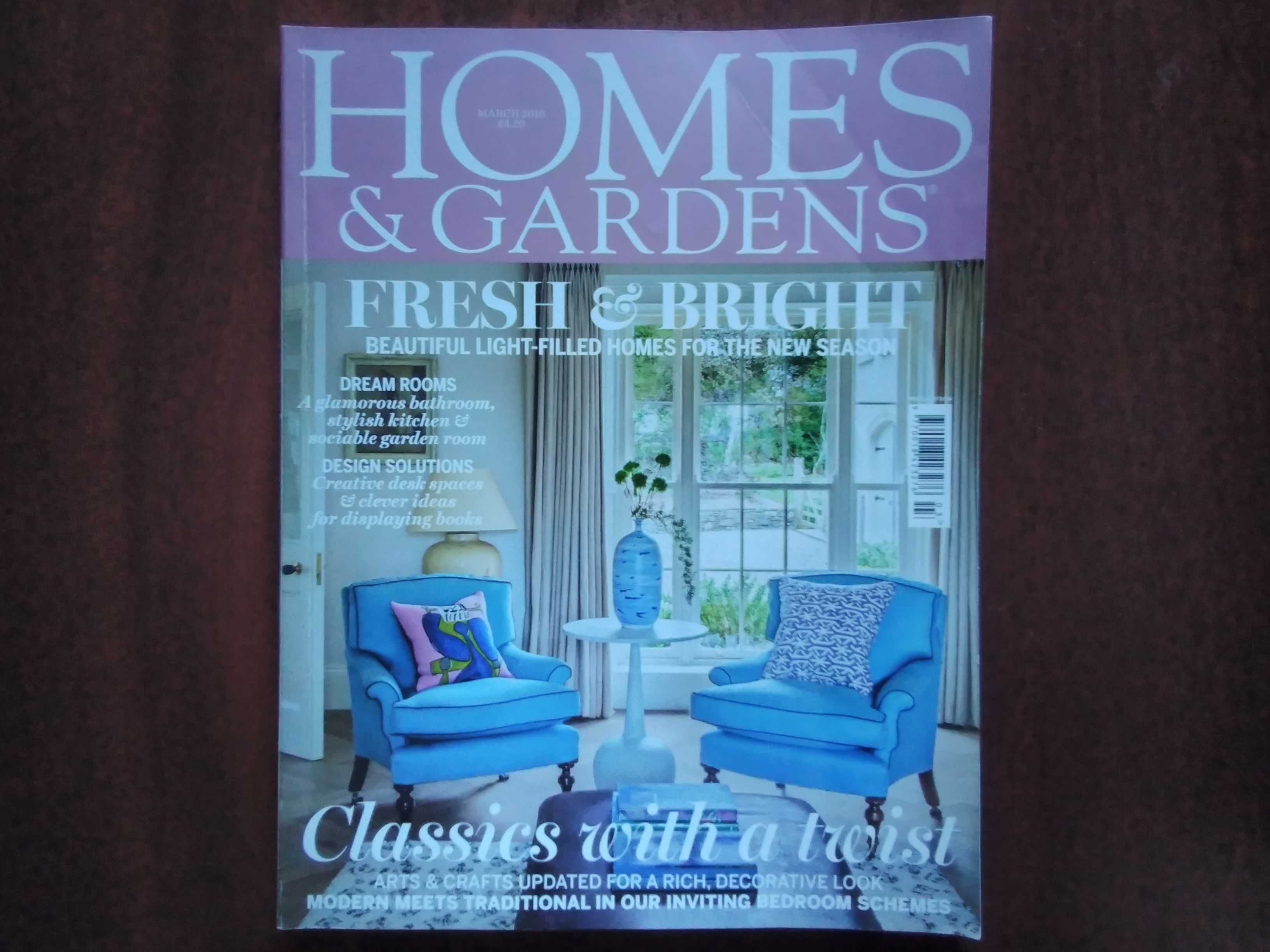 Журнал по дизайну Homes&Gardens