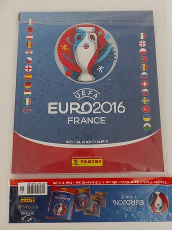 Caderneta Euro 2016 Capa Dura
