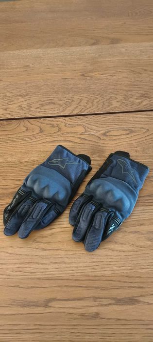 Conjunto Alpinestars Andes 3 azul, + Luvas Copper, como novo