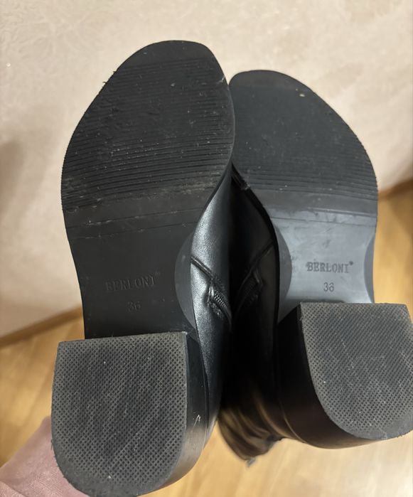 Жіночі зимові (єврозима) шкіряні чоботи