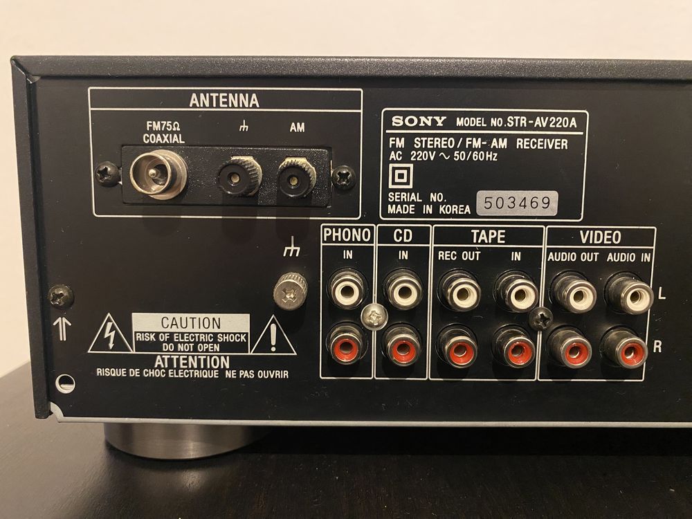 Підсилювач усилитель Sony STR-AV 220