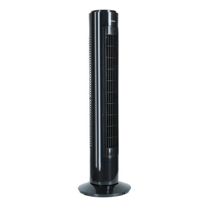 Wentylator kolumnowy podłogowy stojący 75 cm 50W - czarny W041