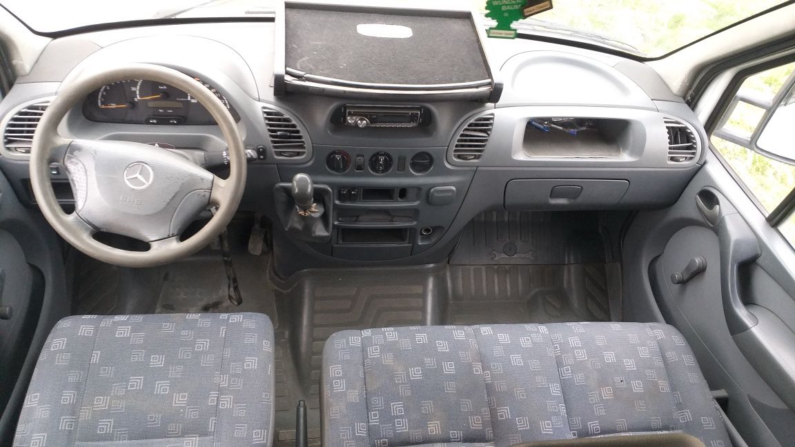 Mercedes Sprinter MAXI 2,7 157 KM 6 Osobowy Brygadówka