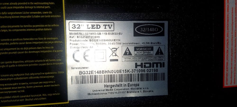 Sprzedam Tv Blaupunkt 32"