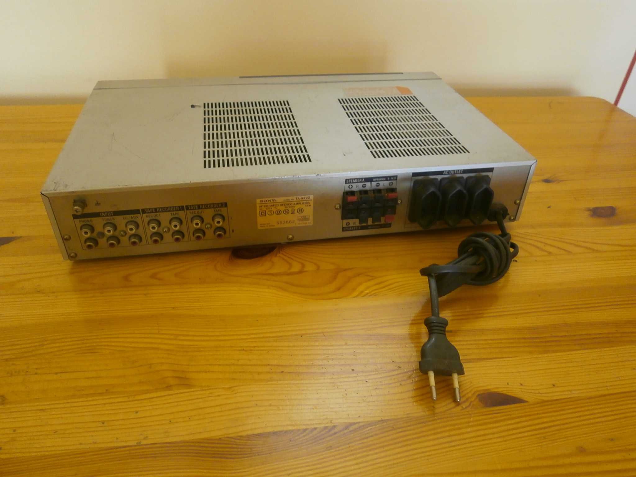 Wzmacniacz SONY TA-AX22 sprawny do przeglądu