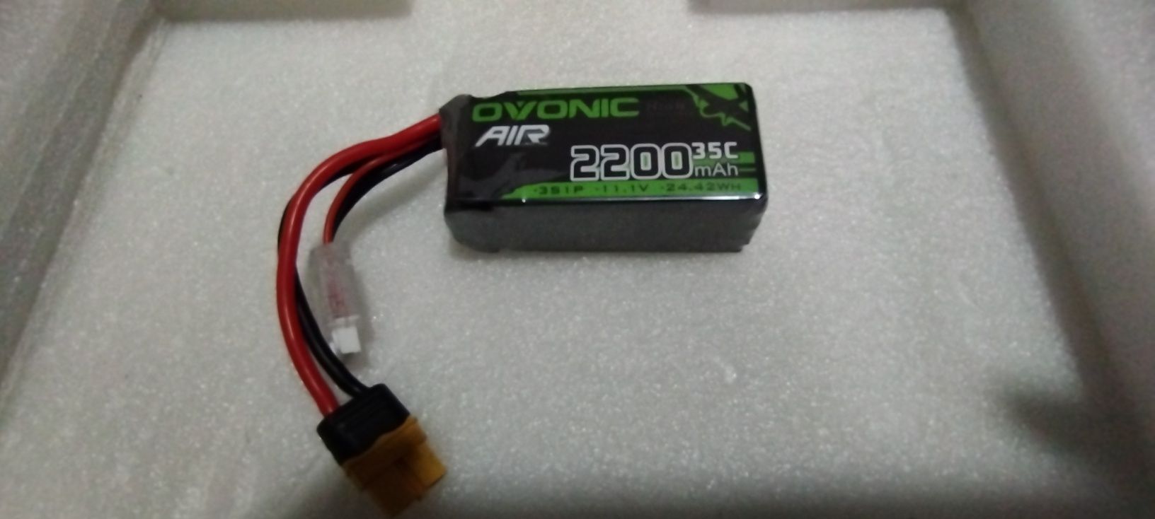 OVONIC 3S/11.1V 2200mAh 35C Lipo Bateria
