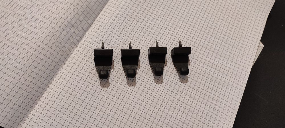 Гачки шторок Пасат б6 крючки шторок пасат Б6 б7 гак карти кріплення