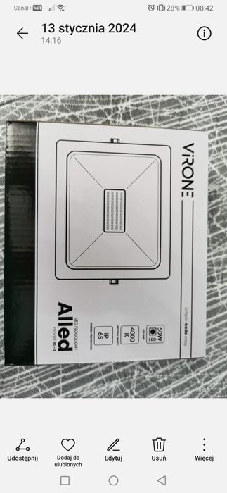 Halogen led nowy