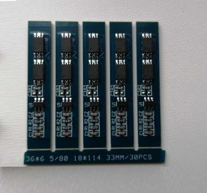 плата БМС (BMS) 2S зарядка, защита аккумуляторов Lifepo, Li-ion