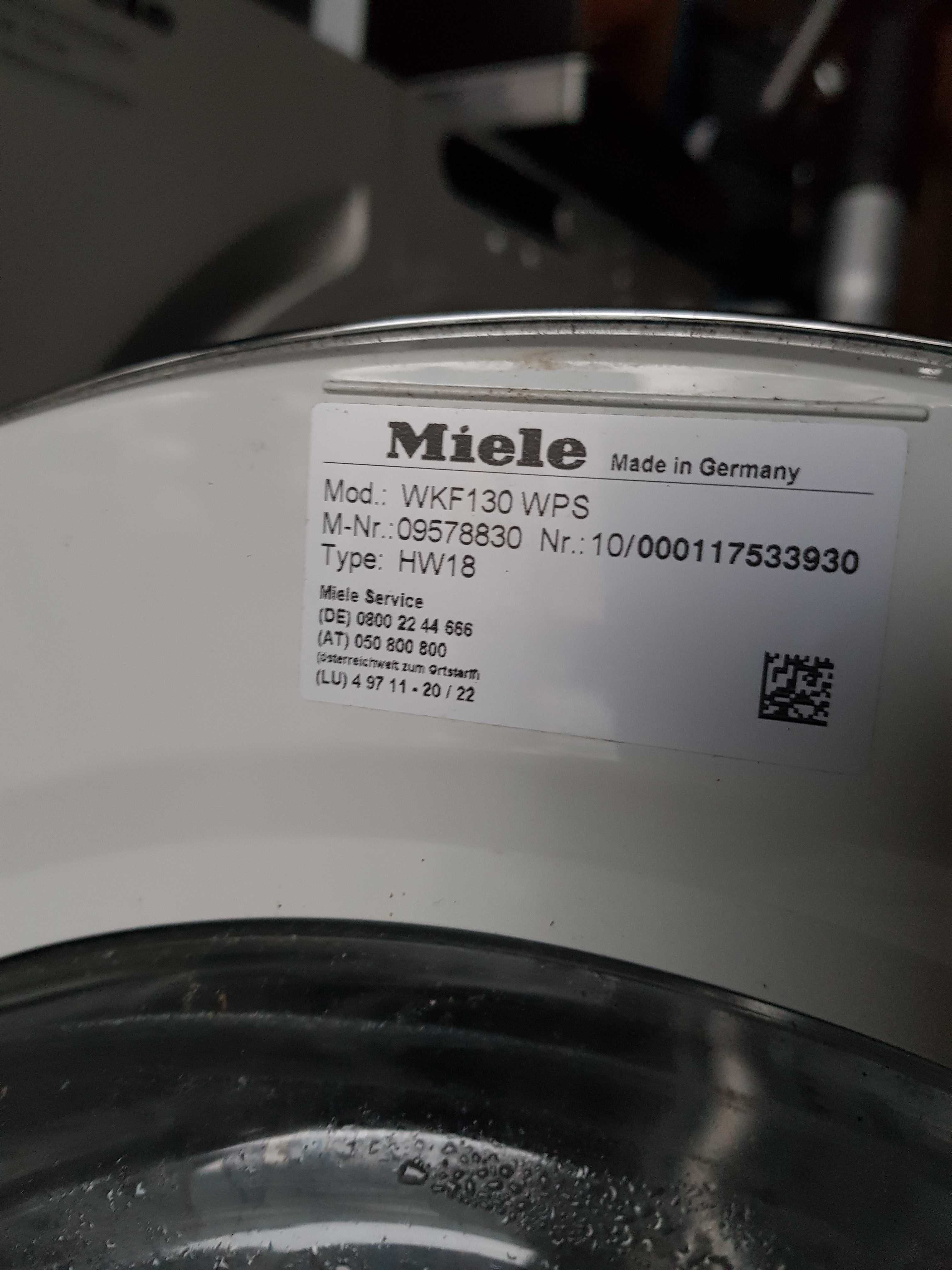 Pralka Automat Miele W1  Power Wash Nowy Model Plaster Miodu