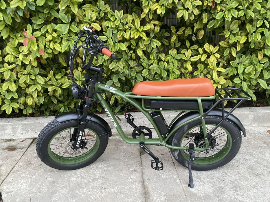 Bicicleta elétrica 1000w 2 lugares Keteles KF8 roulote