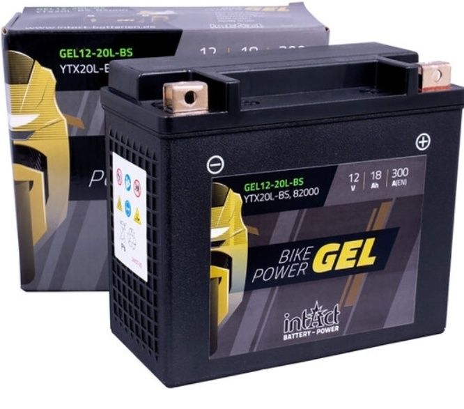 Akumulator motocyklowy intAct GEL12-20-BS 12V 18Ah 300A