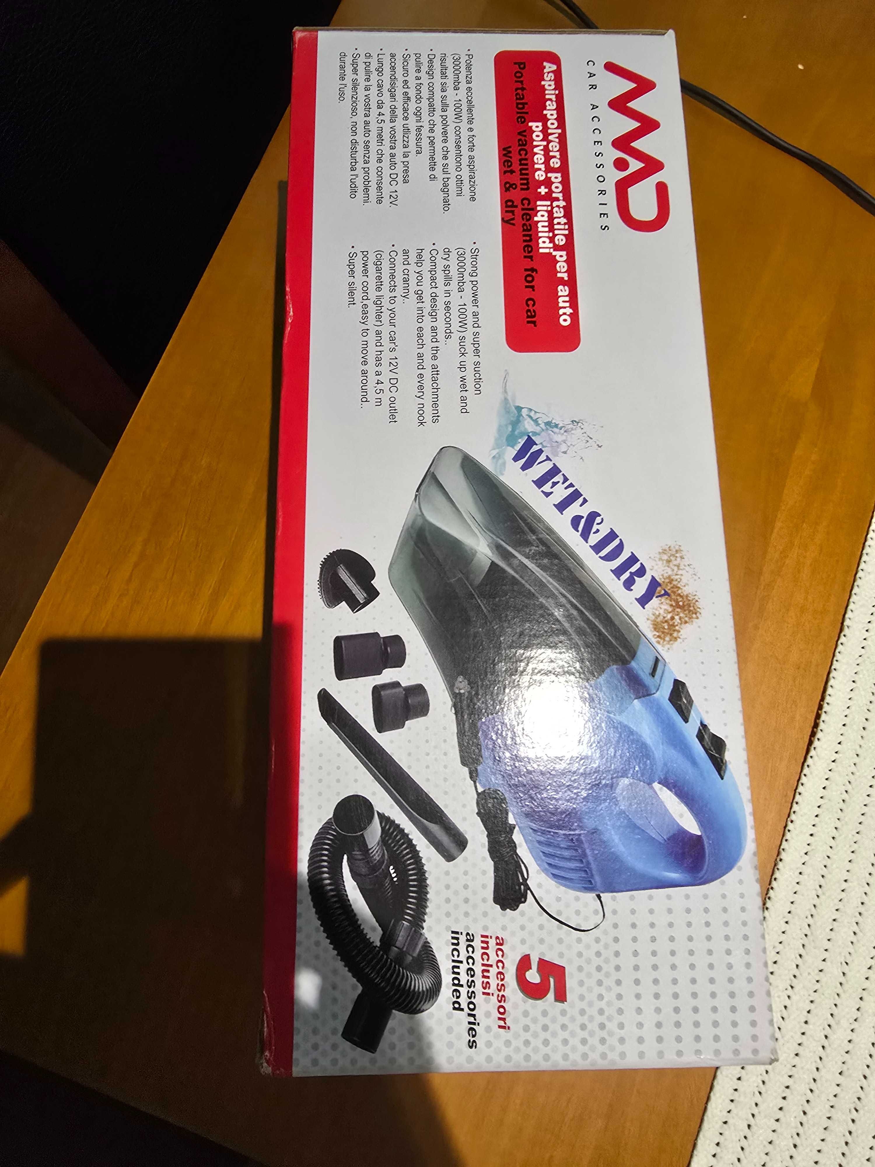 Aspirador para automóveis sem fios