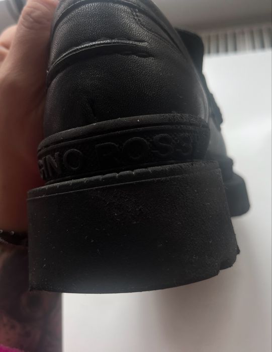 Mokasyny loafersy Gino Rossi 38 skórzane skóra