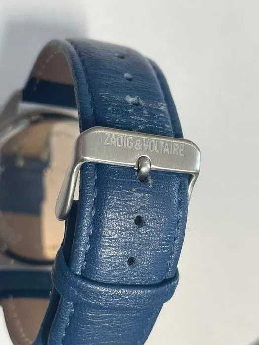 Zadig & Voltaire męski zegarek kwarcowy ze skórzanym paskiem ZVM1108