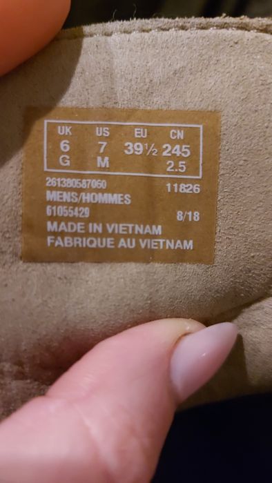 Черевики чоловічі, шкіряні, Clarks