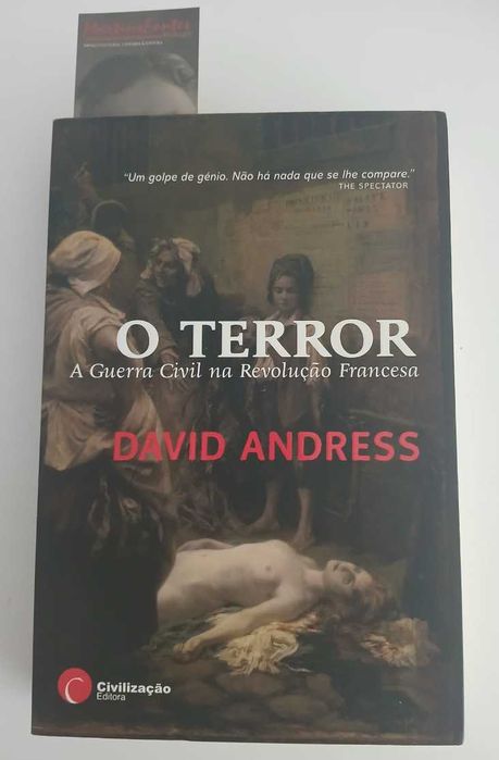 Livro "O Terror"-A Guerra Civil na Revolução Francesa de David Andress