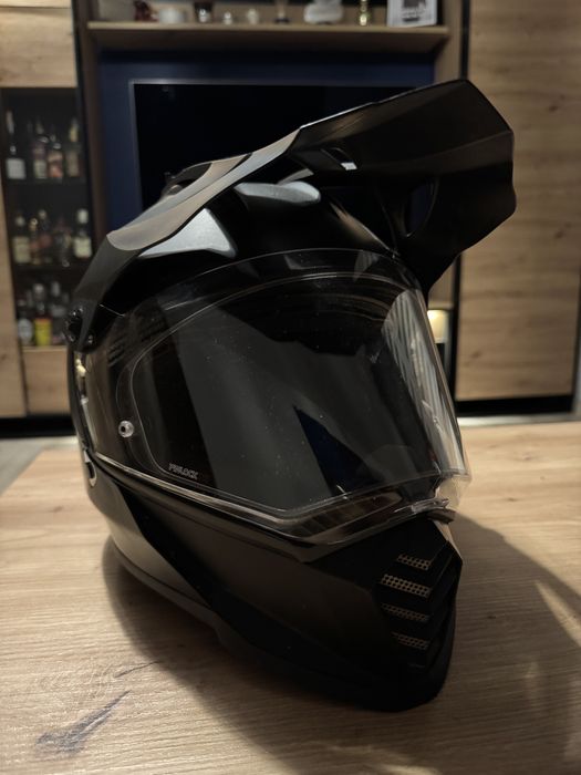 Kask cross, enduro, quad. Czarny, rozmiar L