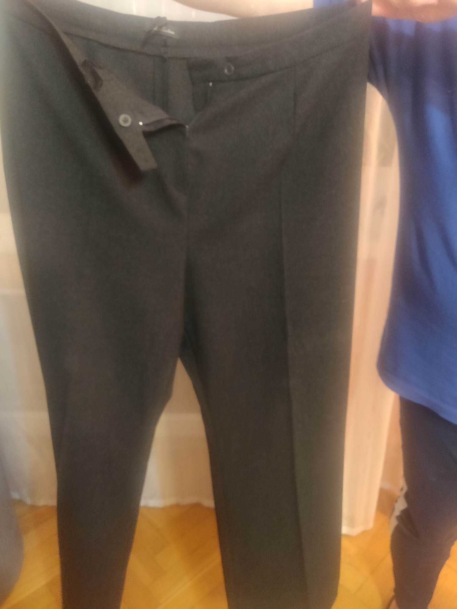 Spodnie z dzianiny - Jola collection rozmiar 46
