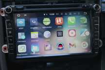 Radio samochodowe VW GOLF 6 / 5  / CADDY PASSAT  2 X USB - BLUETOOTH