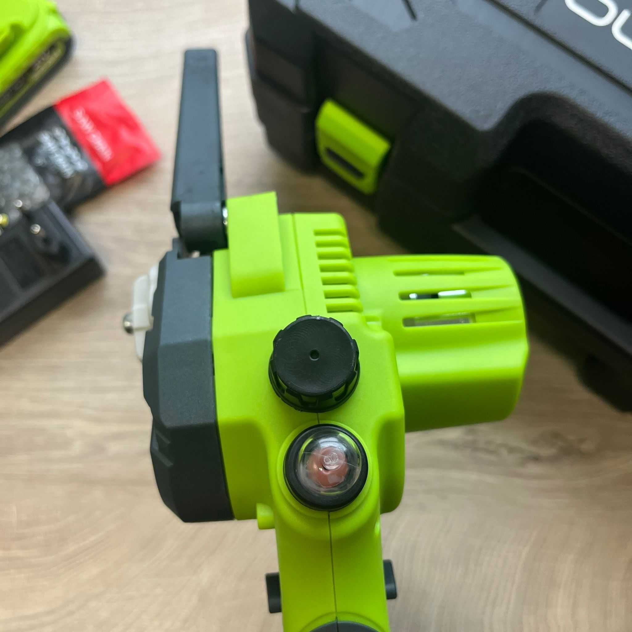 Mini Piła Łańcuchowa Akumulatorowa z POMPĄ OLEJU Do Gałęzi Gałęziówka