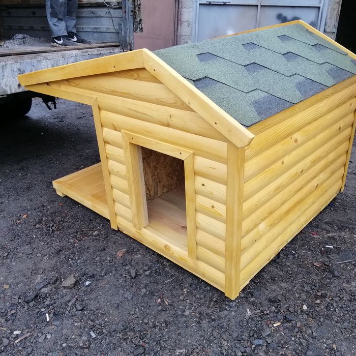 Собачі будки на замовлення