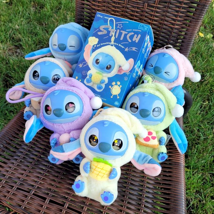 М'яка плюшева іграшка брелок Стич Stitch Miniso Disney Labubu Лабубу
