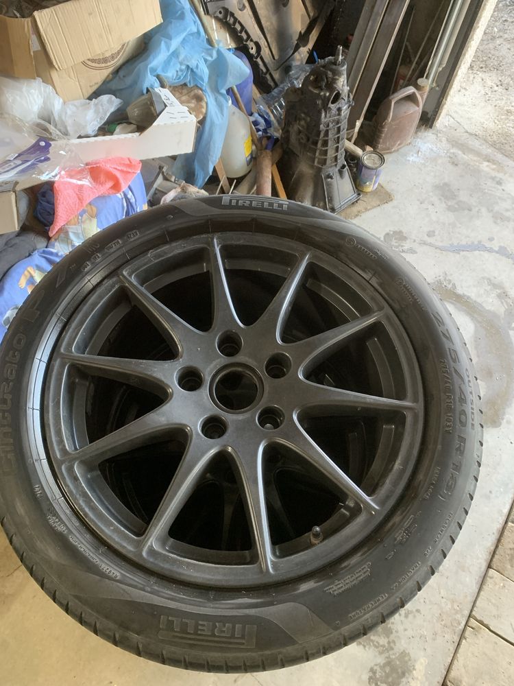 Гума диски різноширокі порш панамера комплект 5/130 r18