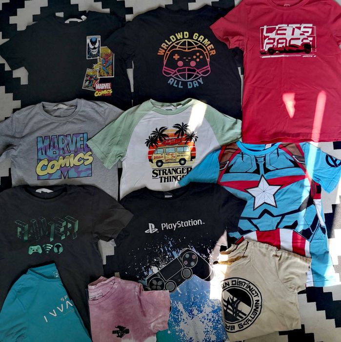 Ubrania dla chłopca 54 szt, KURTKA zimowa, buty