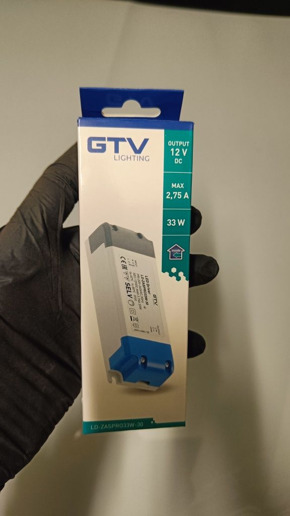 Zasilacze LED GTV 12V 33W