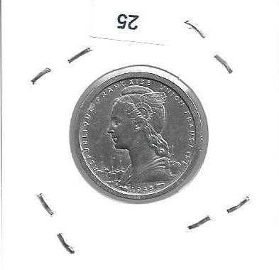 África Ocidental Francesa - - - - - - Moedas