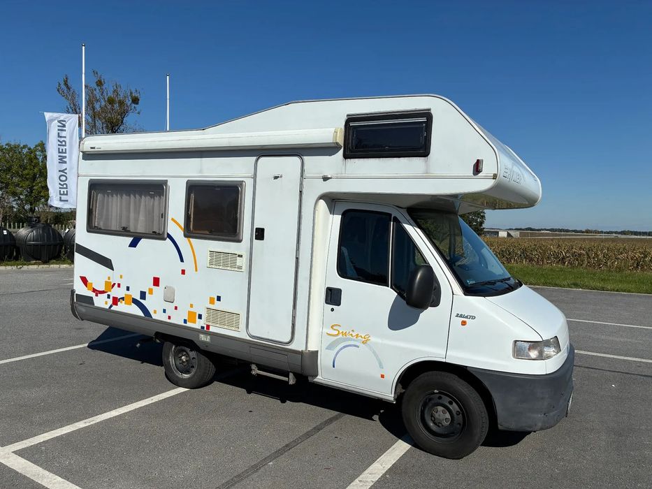 Fiat Ducato  Hymer DMC 3,200, silnik 2,8, 5(6) miejsc do spania, pneumatyka