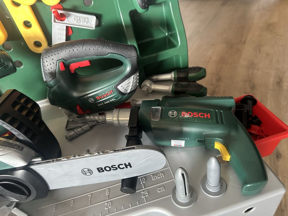 Warsztat dla dzieci Bosch Klein plus narzedzia