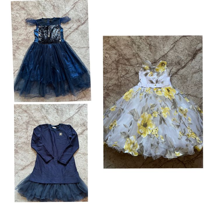 Святкові ,нарядні сукні на дівчинку  140-146