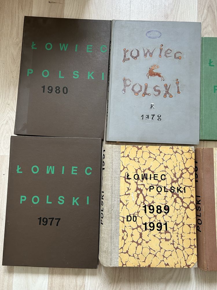 Łowiec Polski od 1977 do 1991 roczniki
