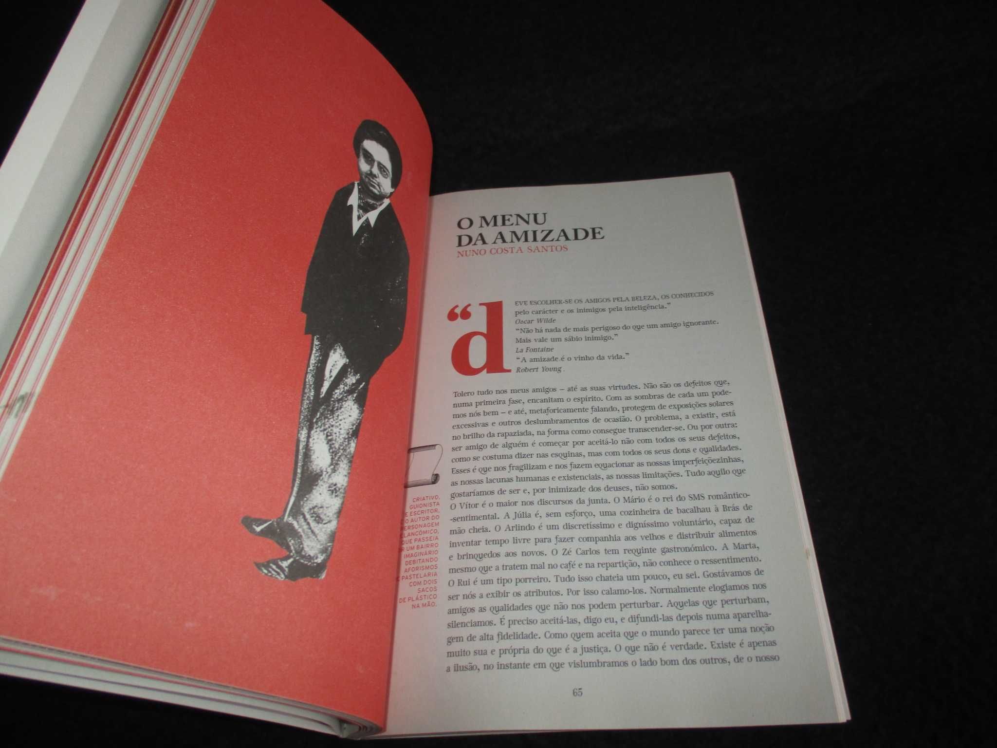 Livro Almanaque da Amizade e do Vinho