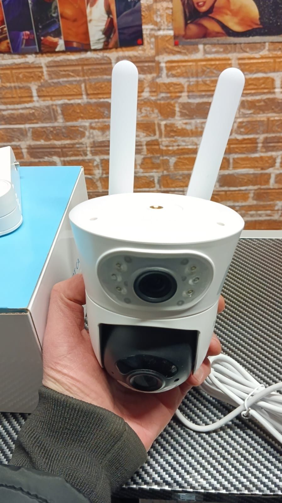IP Wi-Fi PTZ камера відеонагляду Boavision на два обєктива