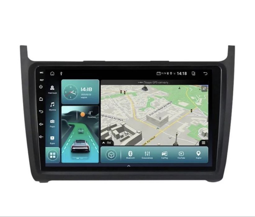 Магнітола VW Volkswagen Polo 2011 - 2016 8 core 4/64  Carplay