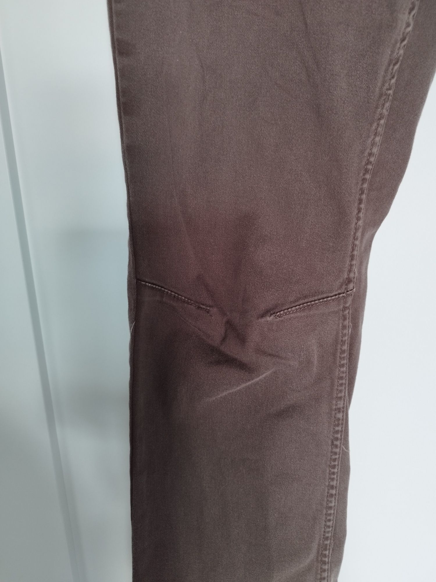 Brązowe spodnie materiałowe Identic W40 L 32