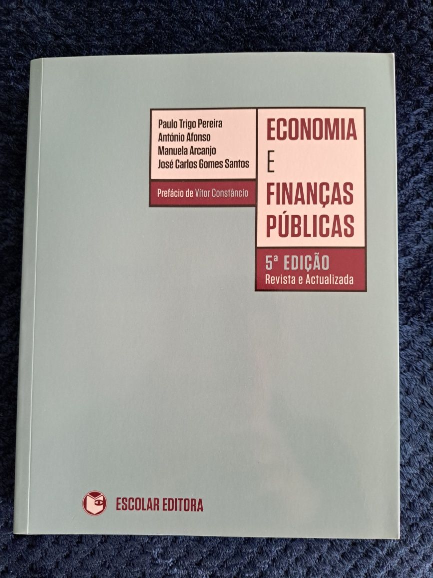 Livro Economia e Finanças Públicas