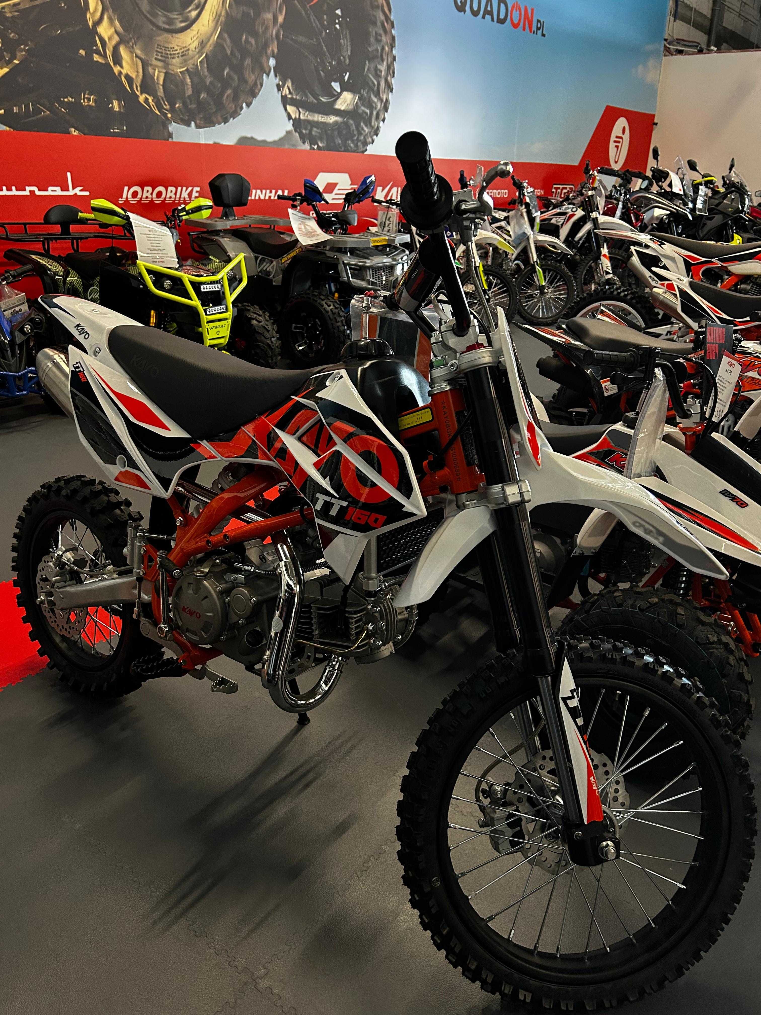 Pit Bike KAYO 160TT QuadON barton berretta asix mrf dla młodzieży raty