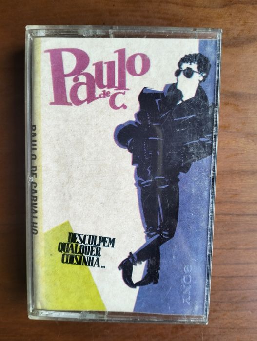 Antiga K7 Paulo de Carvalho 1985