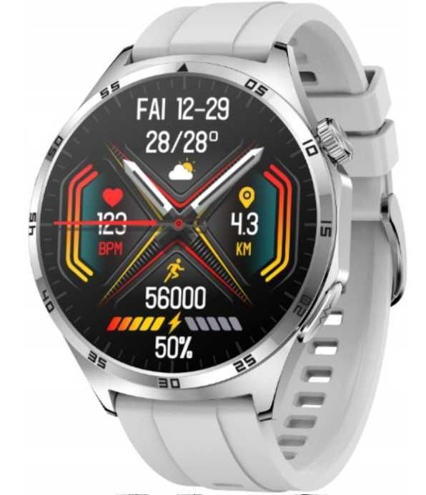 Męski smartwatch amoled MT300 pomiar ciśnienia krwi, poziomu ttst970