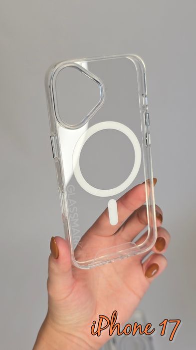 Чохол SPACE iPhone 17 Pro Max прозрачный чехол iphone 17 air