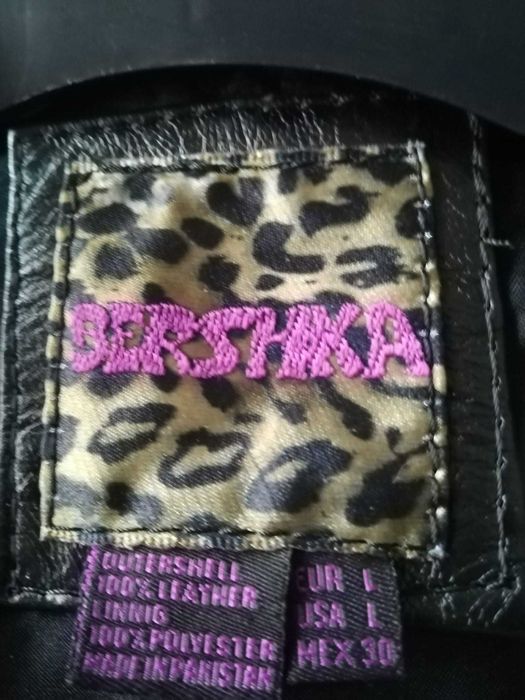 Casaco cabedal Bershka