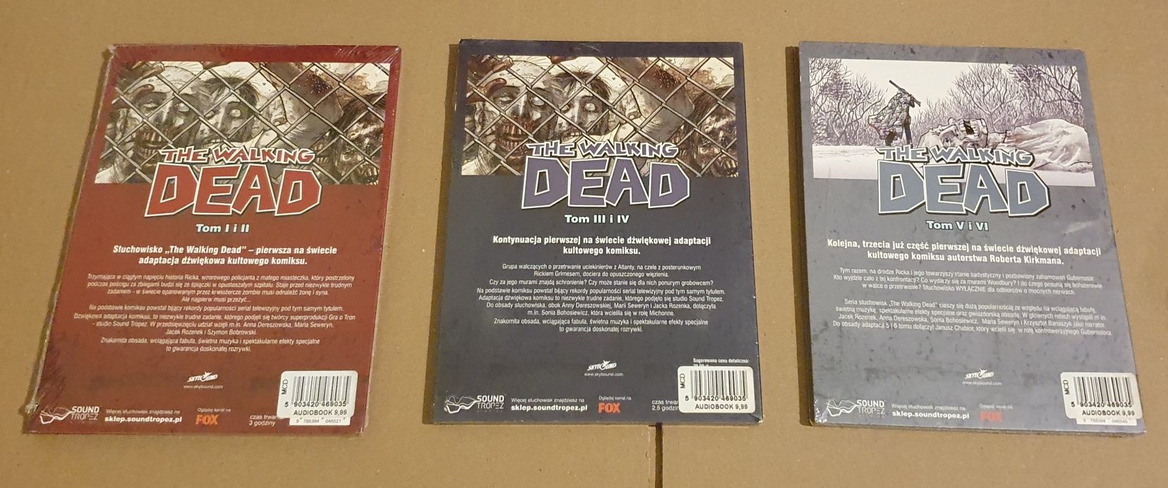 The Walking Dead - trzy części - słuchowisko, audiobook