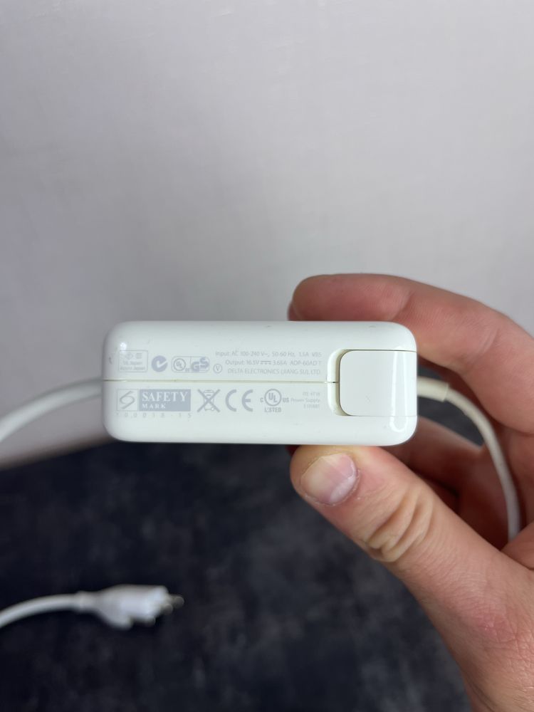 Блок живлення для Apple 60w MagSafe A1344 A1280 16,5V-3,65A ADP-60ADT