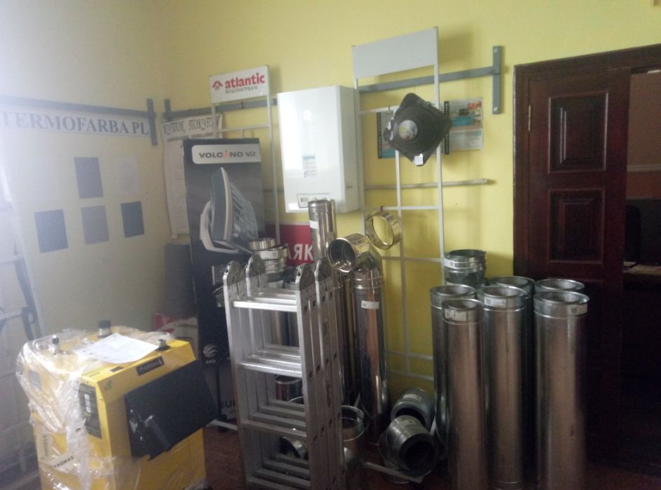 Твердопаливні, газові,електричні котли, теплоакумулятори, димоходи.