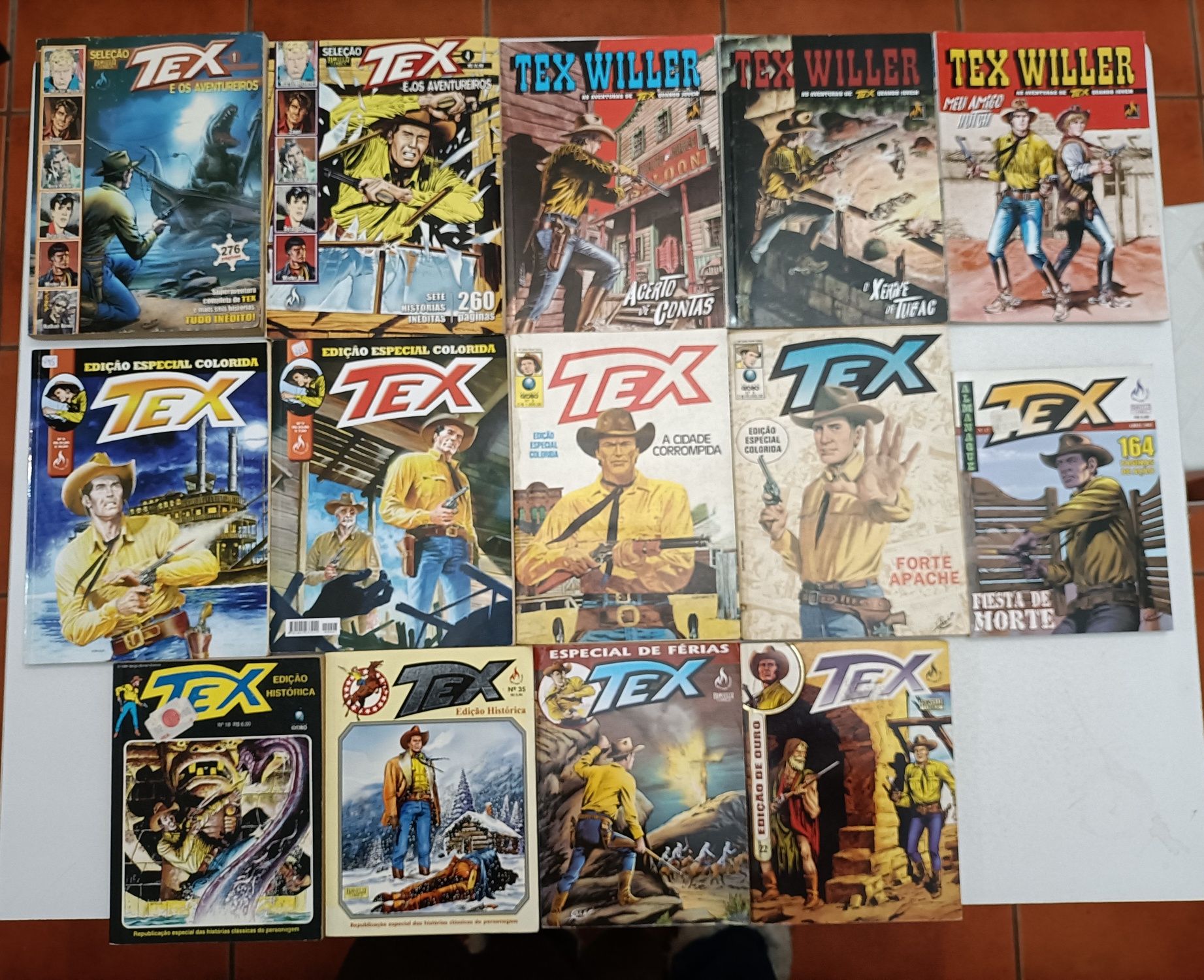 516Livros Tex Willer Várias Edições
