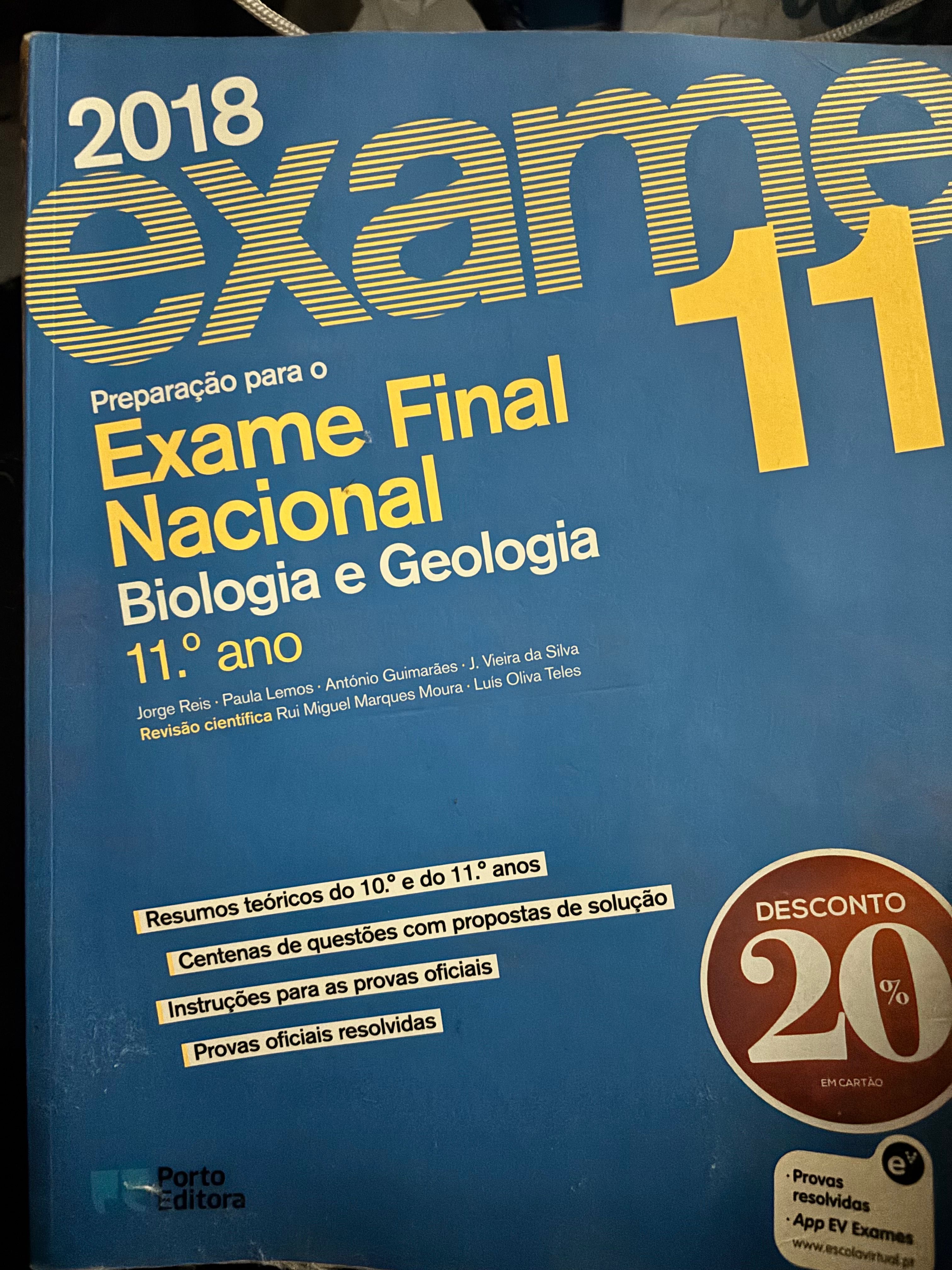 Livros Biologia e Geologia - Preparação Exames